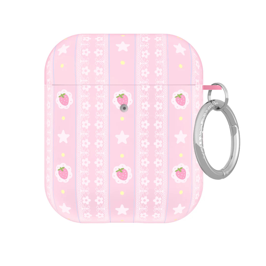 Strawberry Macaron AirPod Case
