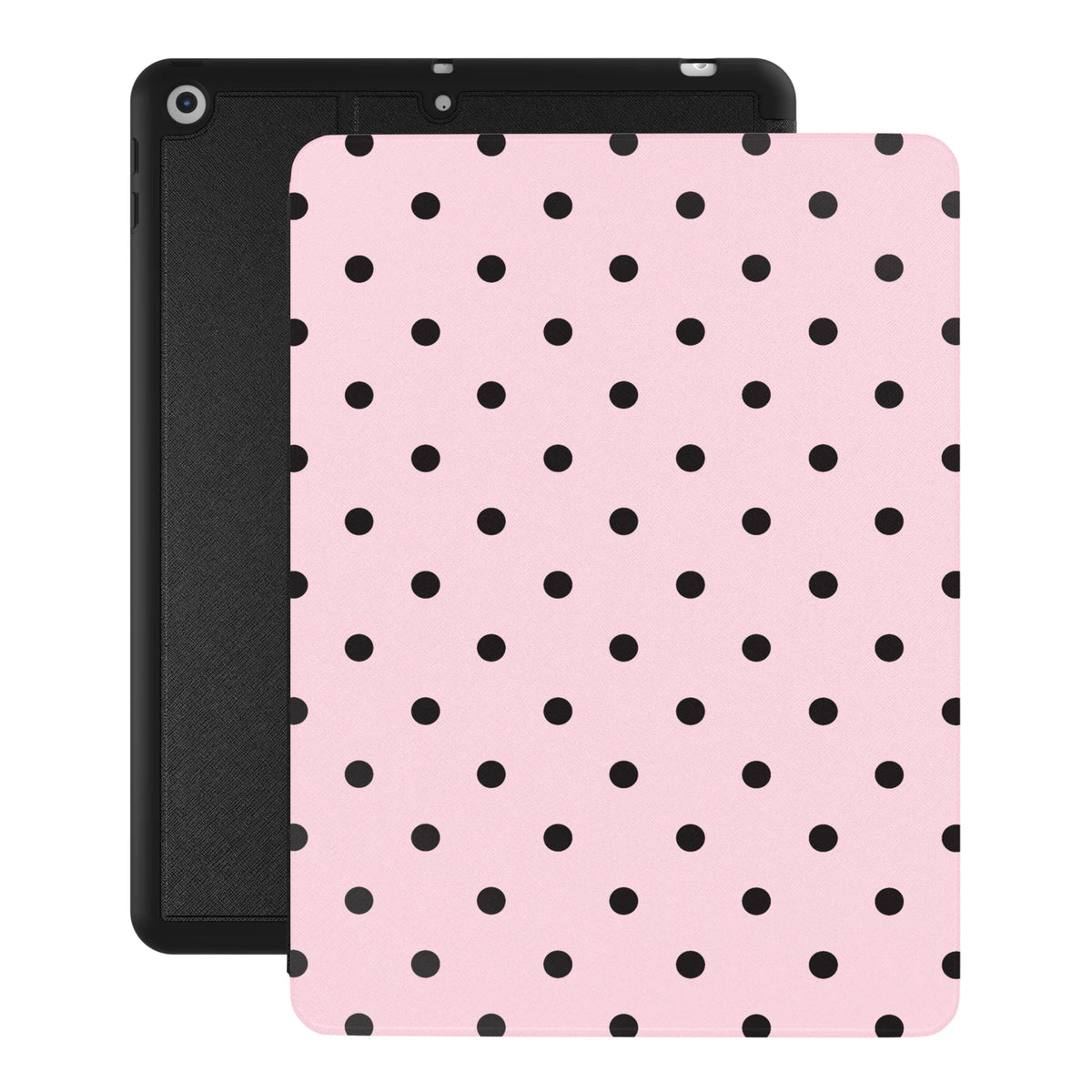 Princess Pink Polka Dot iPad Case