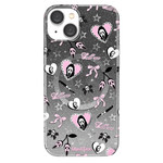 Ghost Face Goth Glitter iPhone Case
