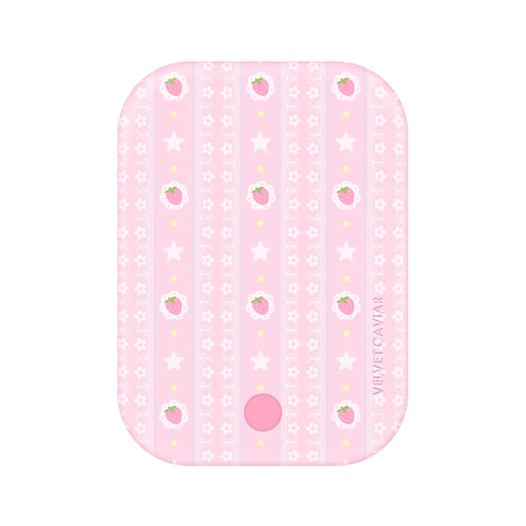 Strawberry Macaron Portable MagSafe Charger Power Pack