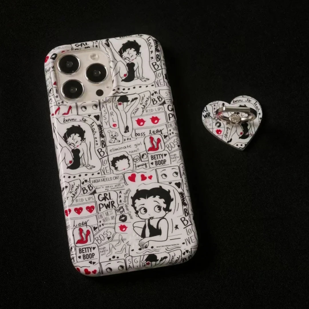 Betty Boop Girl Power Phone Ring