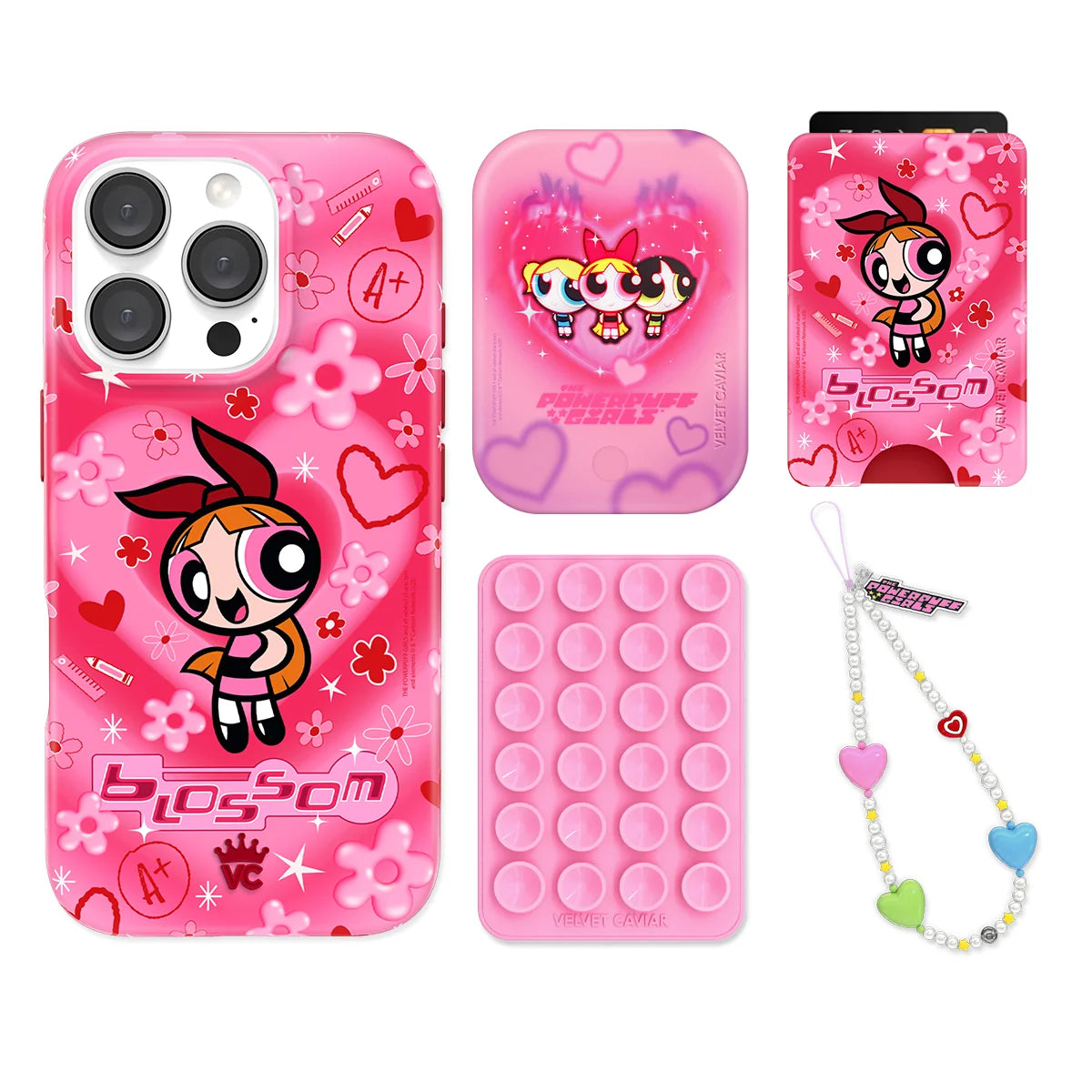 The Powerpuff Girls Blossom iPhone Bundle Set - Wallet
